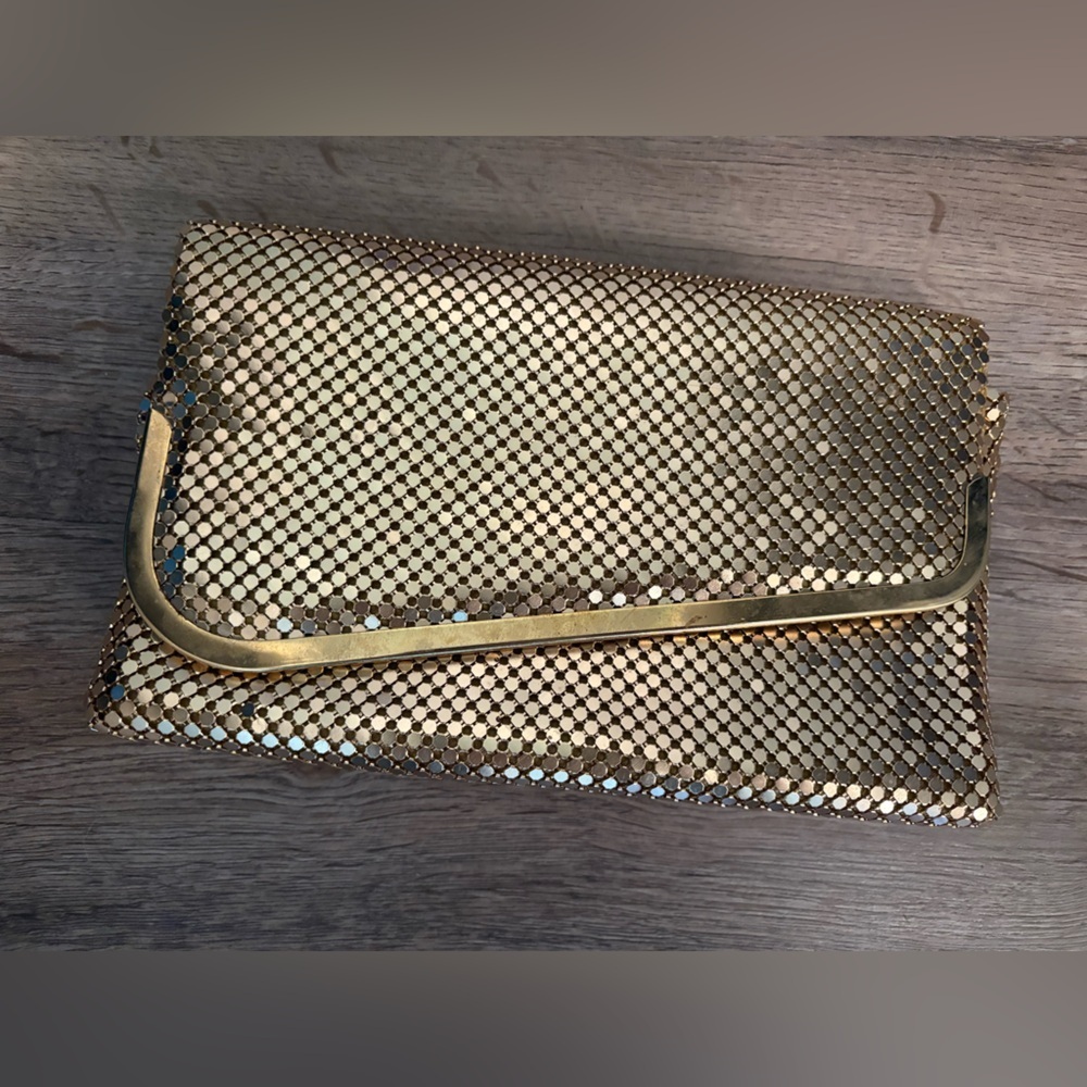 Bueno Gold Evening Clutch